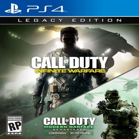 Call of Duty Bundle Infinite Warfare y Modern Warfare Remastered PS4