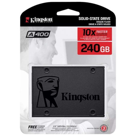 Disco Sólido SSD Kingston A400 240 Gb SATA 3