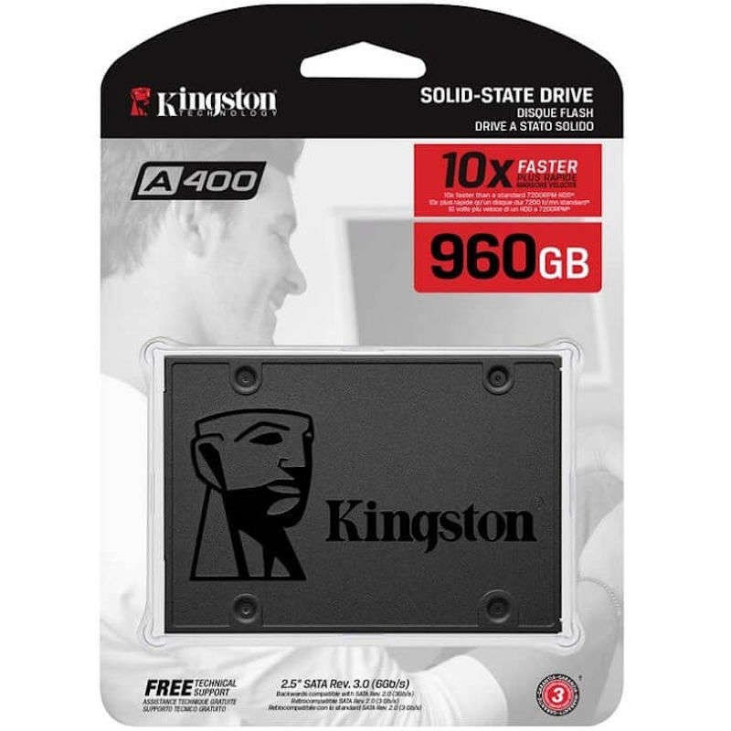 Disco Sólido SSD Kingston A400 960 Gb SATA 3